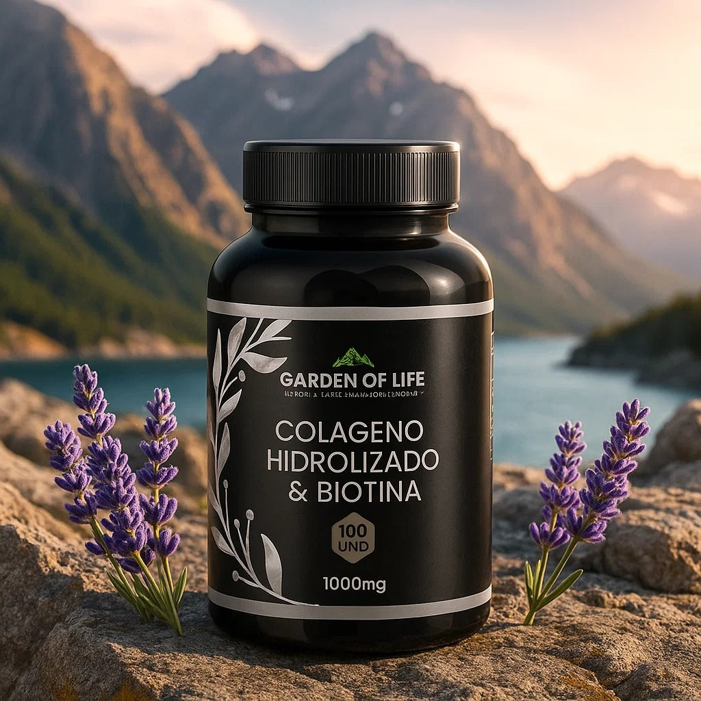 Colágeno Hidrolizado + Biotina x 100 Cápsulas