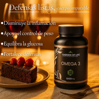Omega 3 Garden Of Life x 100 Cápsulas