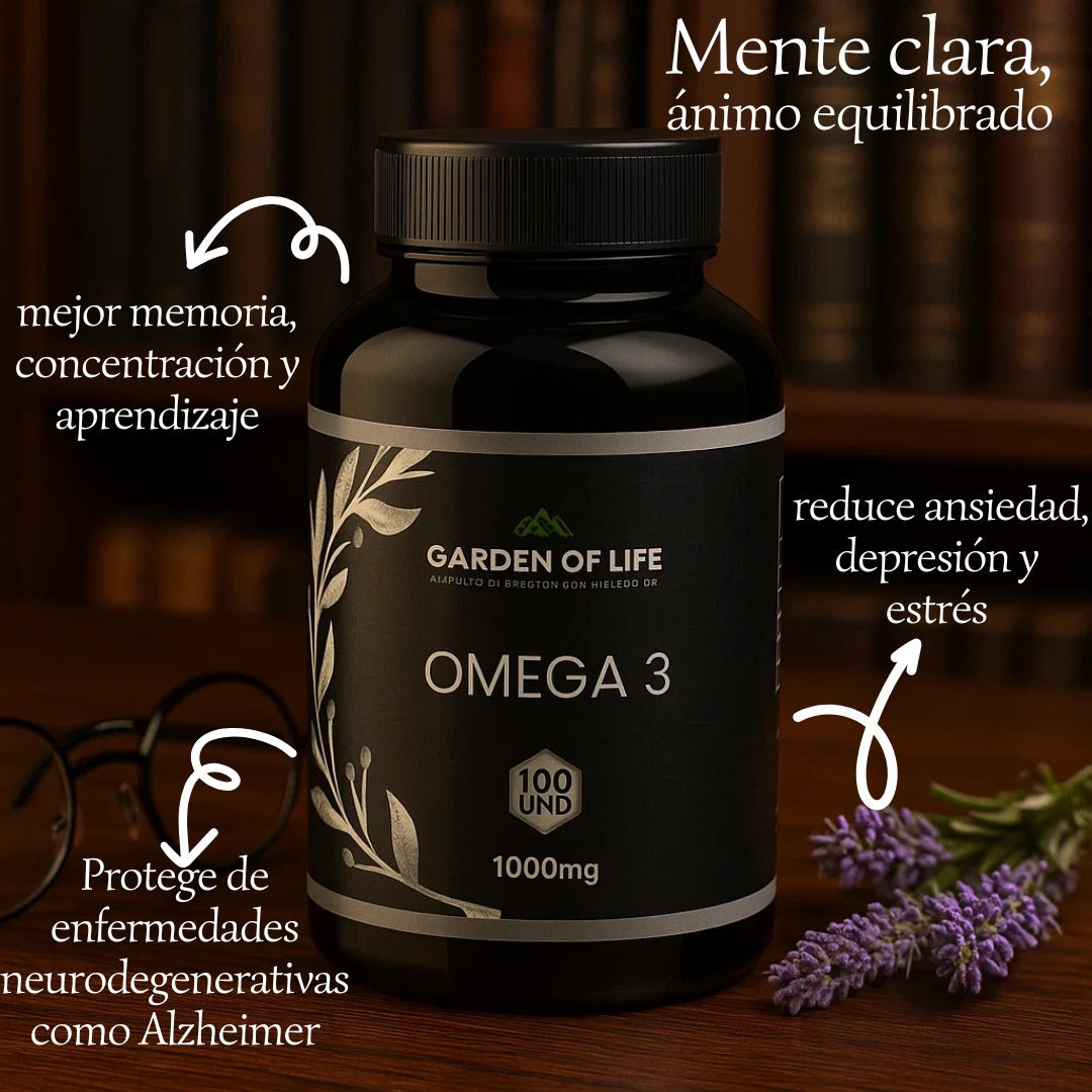 Omega 3 Garden Of Life x 100 Cápsulas