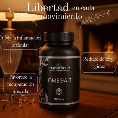 Omega 3 Garden Of Life x 100 Cápsulas