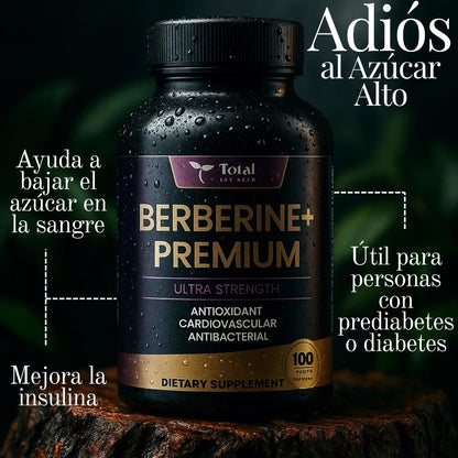 Berberina Premium Total Health x 100 Cápsulas