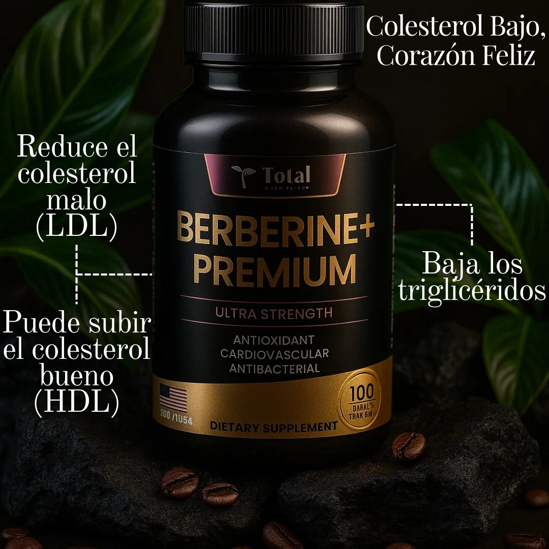 Berberina Premium Total Health x 100 Cápsulas