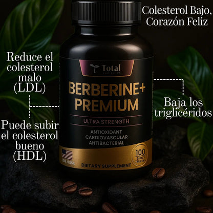 Berberina Premium Total Health x 100 Cápsulas