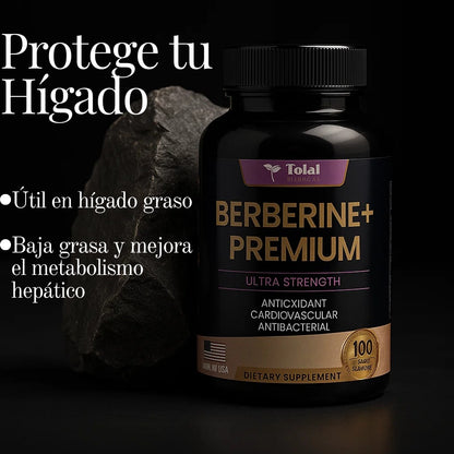 Berberina Premium Total Health x 100 Cápsulas