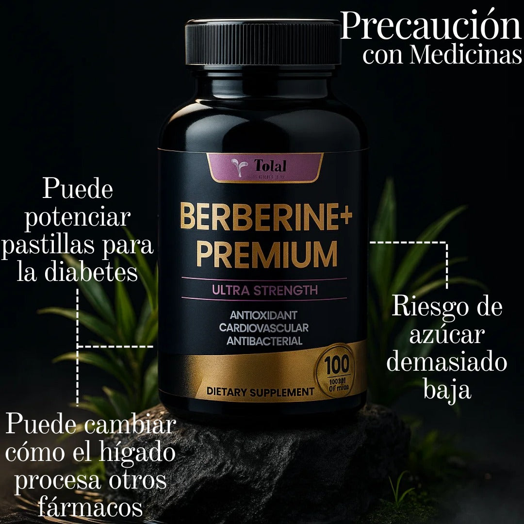 Berberina Premium Total Health x 100 Cápsulas