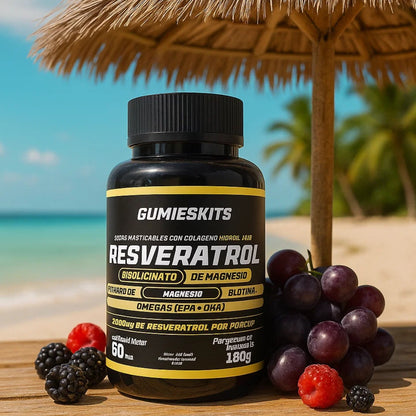 Gomitas De Resveratrol GUMIESKITS X 60 Und.
