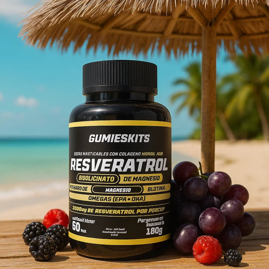 Gomitas De Resveratrol GUMIESKITS X 60 Und.