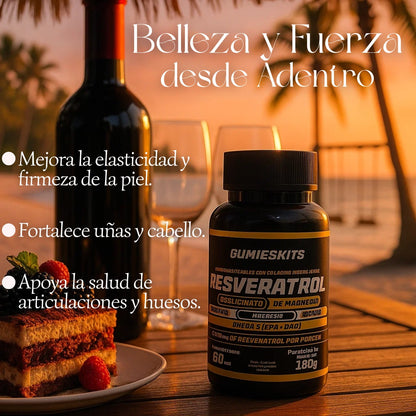 Gomitas De Resveratrol GUMIESKITS X 60 Und.