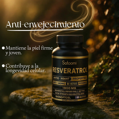 Resveratrol Satoomi x100 Cápsulas