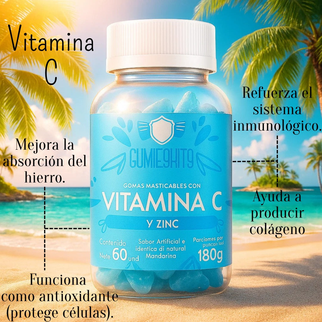 Gomitas De Vitamina C GUMIESKITS X 60 Und.