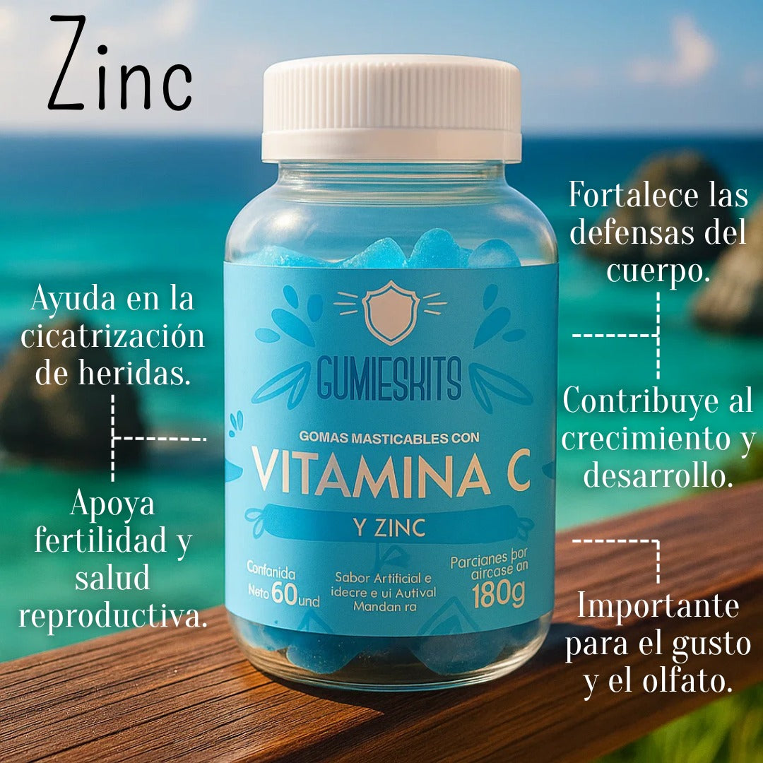 Gomitas De Vitamina C GUMIESKITS X 60 Und.