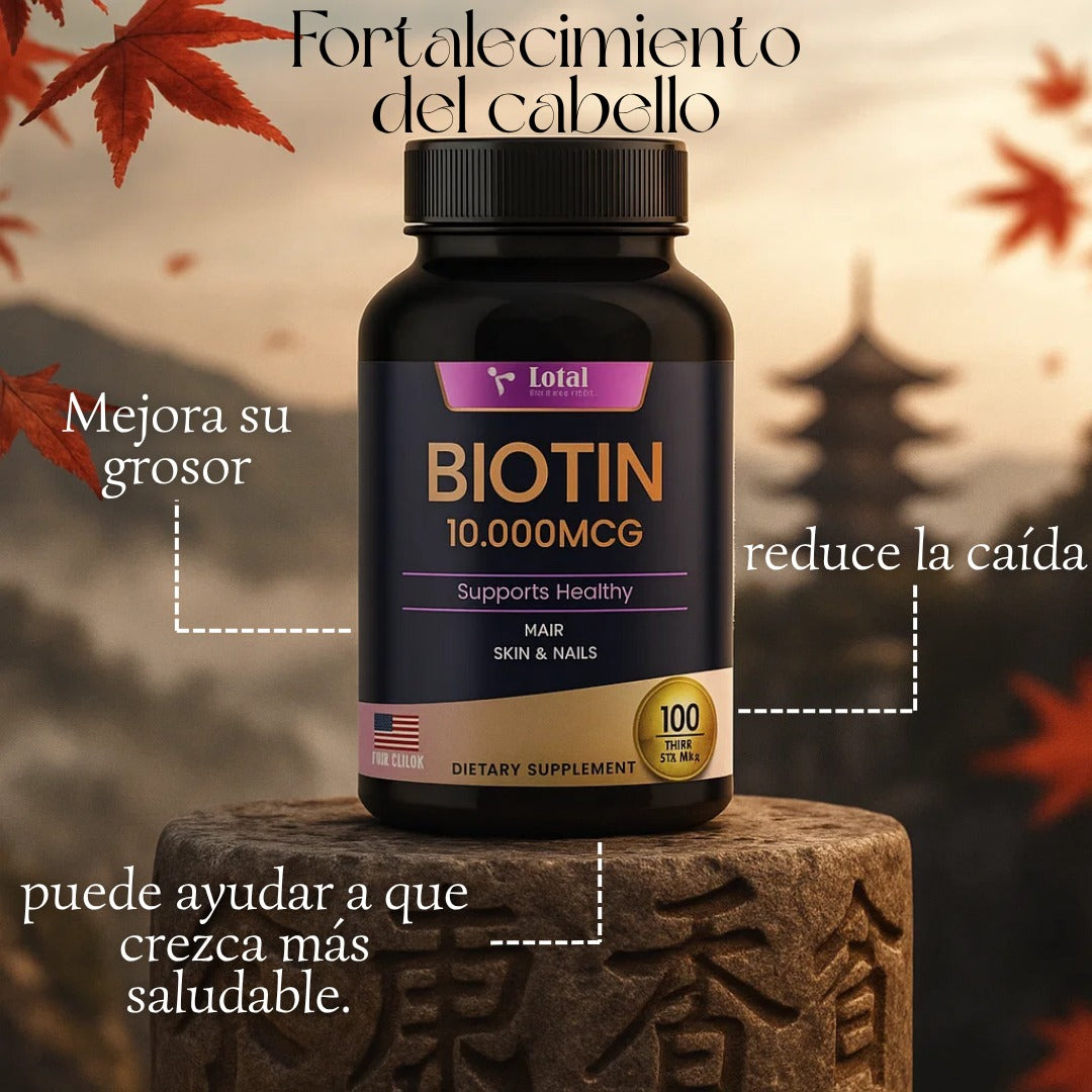 Biotina Total Health x 100 Cápsulas