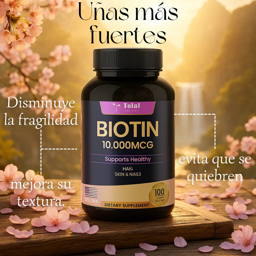 Biotina Total Health x 100 Cápsulas
