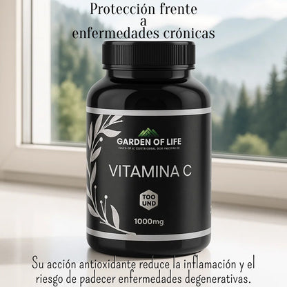 Vitamina C Garden Of Life x 100 Cápsulas