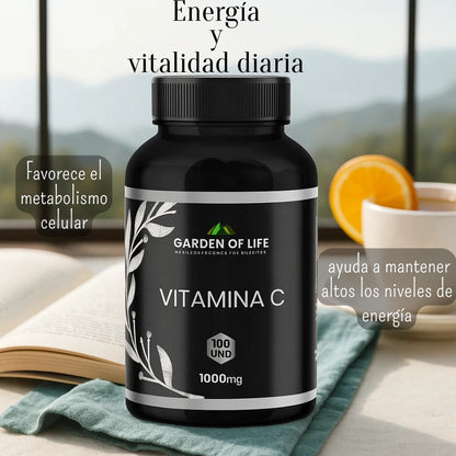 Vitamina C Garden Of Life x 100 Cápsulas