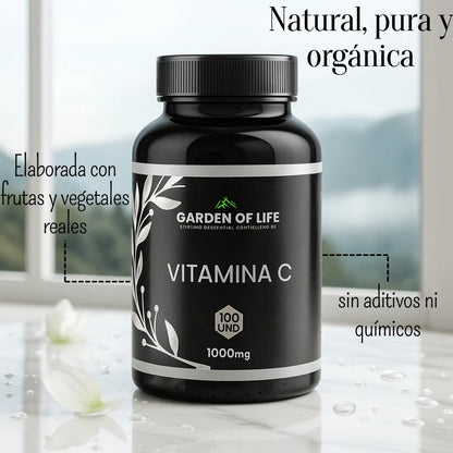 Vitamina C Garden Of Life x 100 Cápsulas