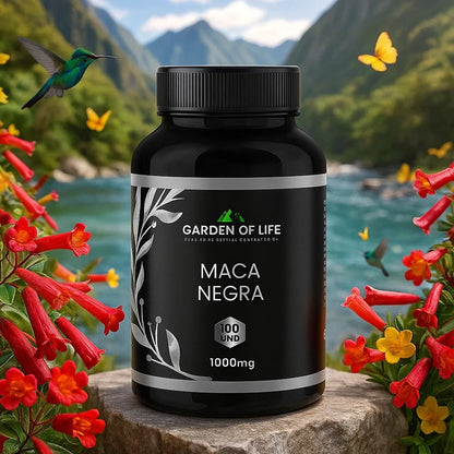 Maca Negra Garden Of Life x 100 Cápsulas