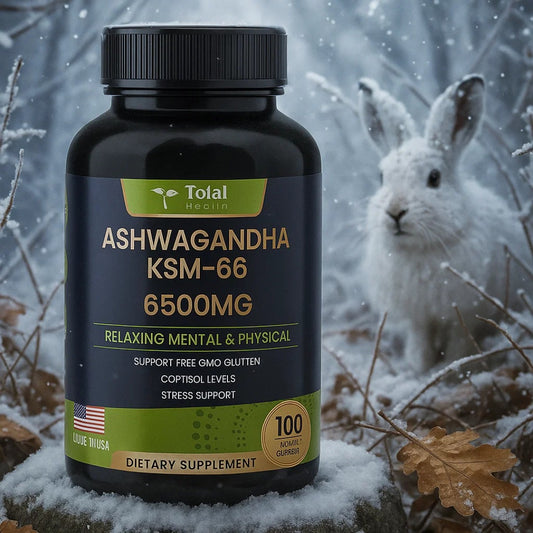 Ashwagandha Total Health x 100 Cápsulas: Relajación Mental Y Física