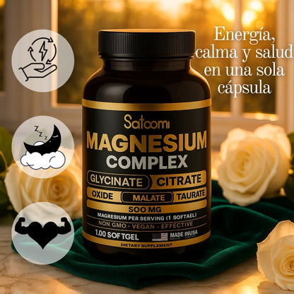 Magnesio Complex Satoomi x 100 Cápsulas
