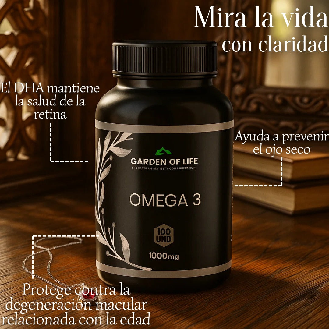 Omega 3 Garden Of Life x 100 Cápsulas
