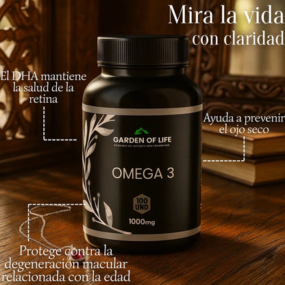 Omega 3 Garden Of Life x 100 Cápsulas