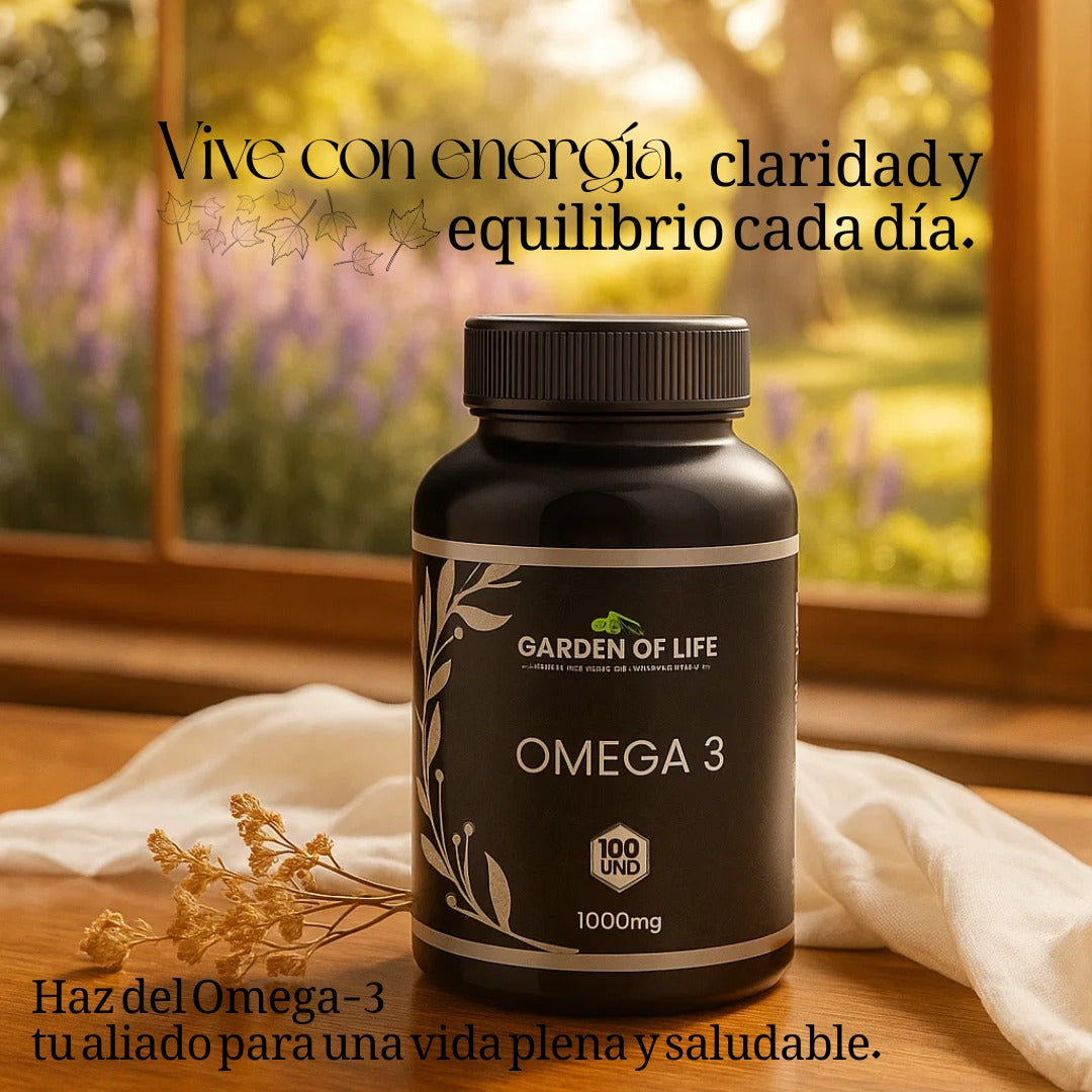 Omega 3 Garden Of Life x 100 Cápsulas