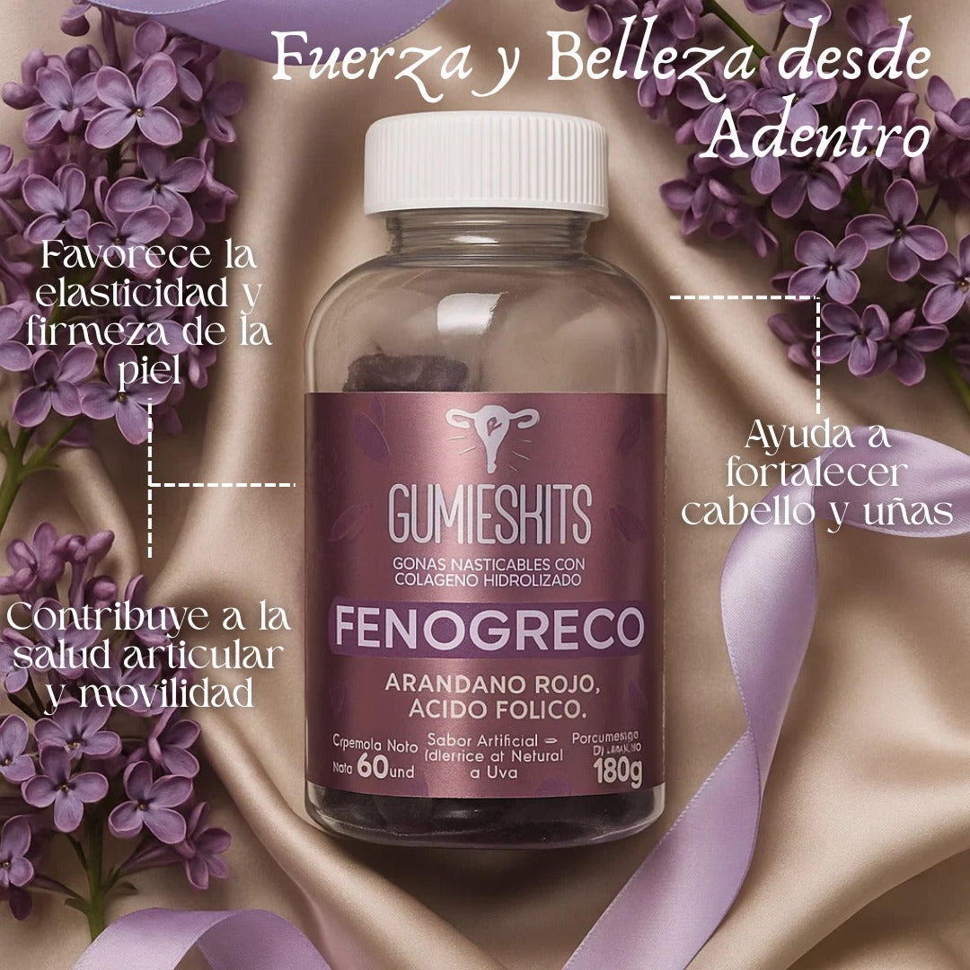 Gomitas De Fenogreco GUMIESKITS X 60 Und.