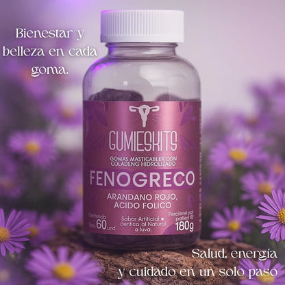 Gomitas De Fenogreco GUMIESKITS X 60 Und.