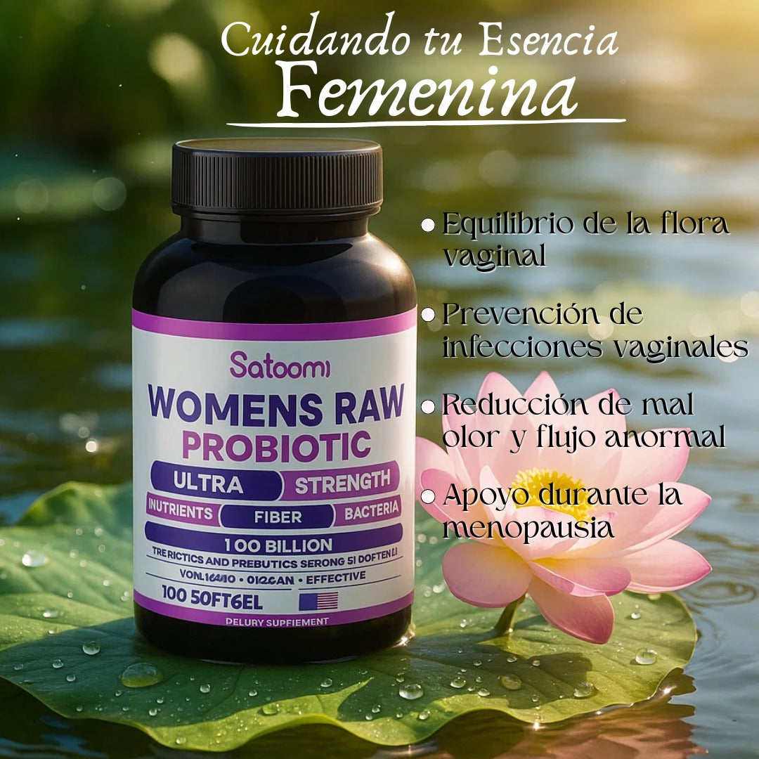 Probióticos Femeninos Satoomi x 100 Cápsulas