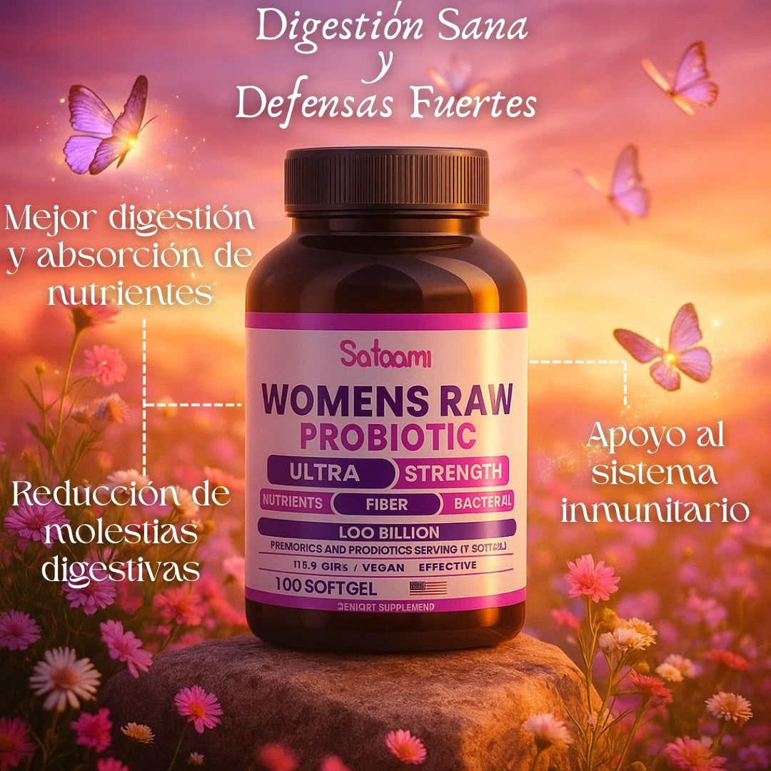 Probióticos Femeninos Satoomi x 100 Cápsulas