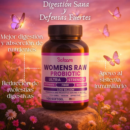 Probióticos Femeninos Satoomi x 100 Cápsulas