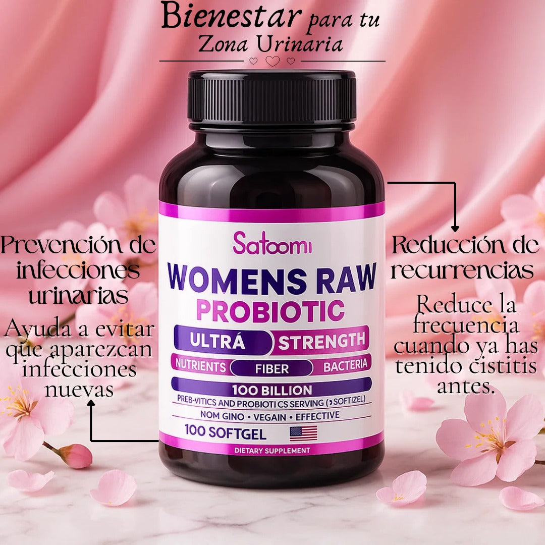 Probióticos Femeninos Satoomi x 100 Cápsulas