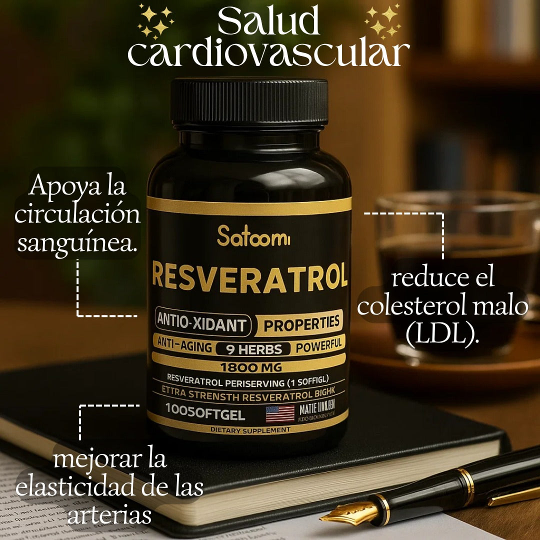 Resveratrol Satoomi x100 Cápsulas