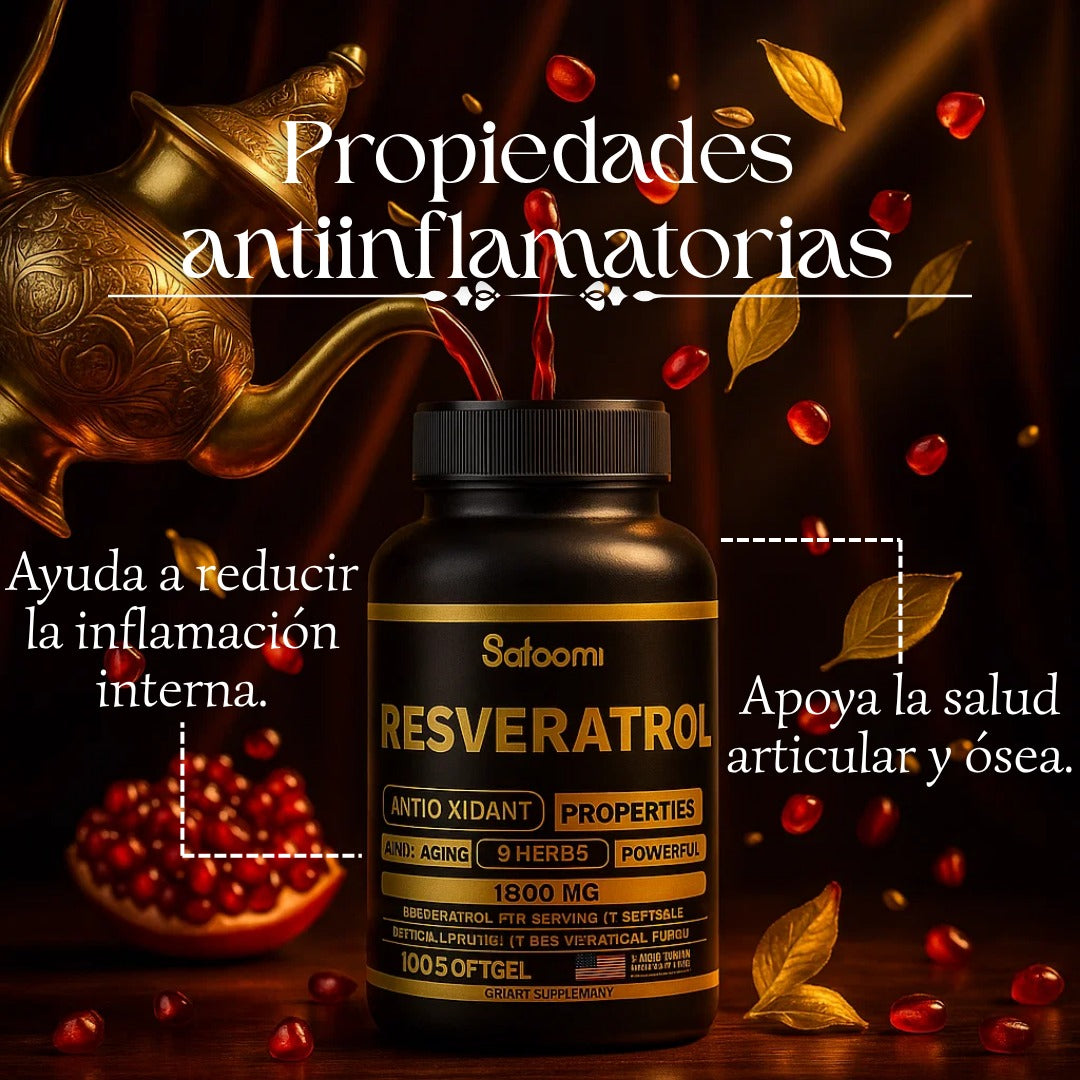 Resveratrol Satoomi x100 Cápsulas