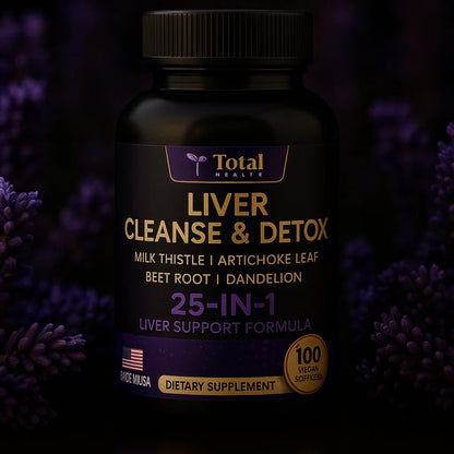 Liver Cleance Detox Total Health x 100 Cápsulas: Limpieza Hepática Natural