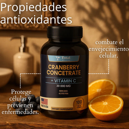 Cranberry Concentrate Total Health x 100 Cápsulas