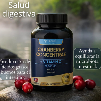 Cranberry Concentrate Total Health x 100 Cápsulas