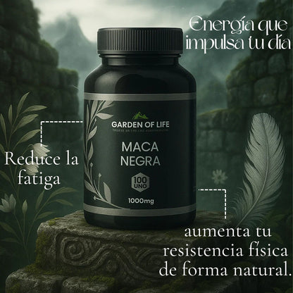 Maca Negra Garden Of Life x 100 Cápsulas