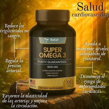 Super Omega 3 Total Health x 100 Cápsulas