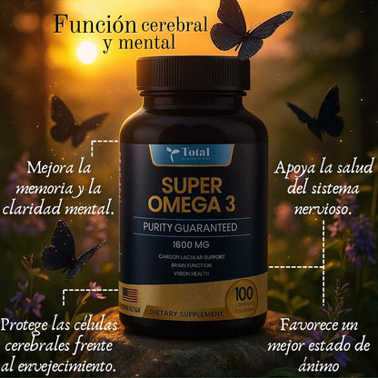 Super Omega 3 Total Health x 100 Cápsulas