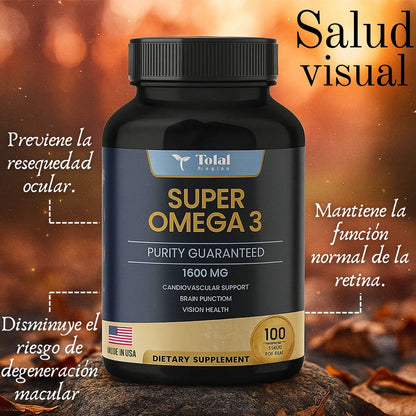 Super Omega 3 Total Health x 100 Cápsulas