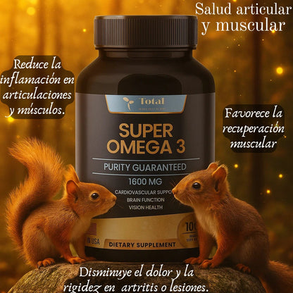 Super Omega 3 Total Health x 100 Cápsulas