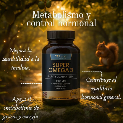 Super Omega 3 Total Health x 100 Cápsulas