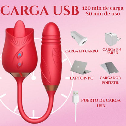 Vibrador Rosa Íntima™ – Descubre tu lado más sensual